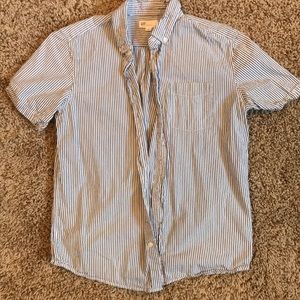 Gap Standard Fit Pinstripe Button Down Shirt